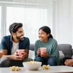 Home 14 드라마와 뇌 건강 감정 자극의 효과 - **Shared Emotional Journey and Connection:**
A diverse group of adults and teenagers (all fully ...